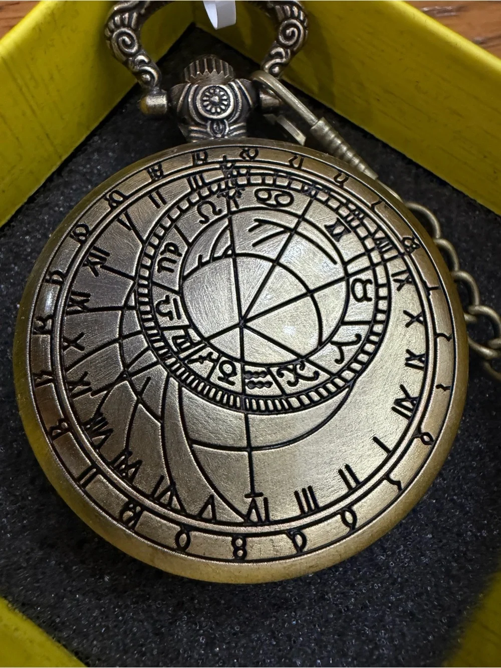Invicta Bronze Astronomical Pocket Watch